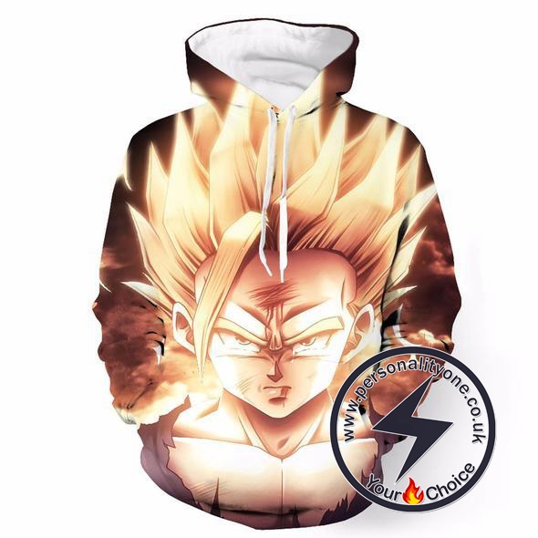 Dragon Ball Z - SSj Gohan 3D - Hoodies